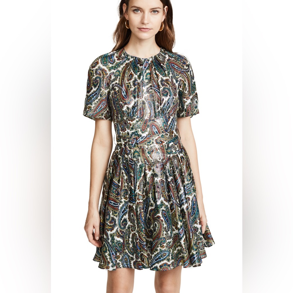 DVF Ana Dress in Paisley Print